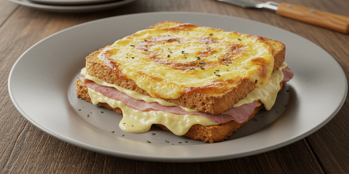 Croque Monsieur sans lactose