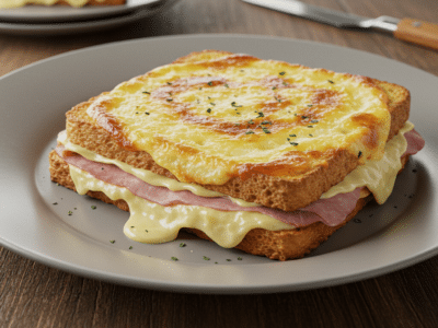 Croque Monsieur sans lactose