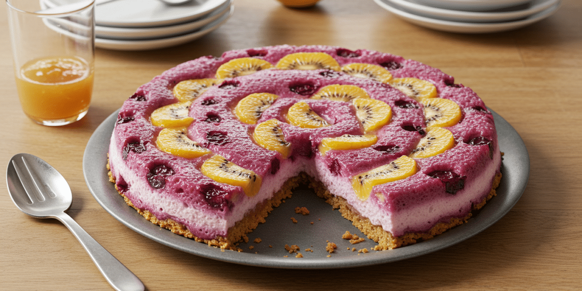 Dessert aux fruits frais sans lactose