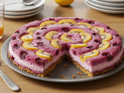 Dessert aux fruits frais sans lactose