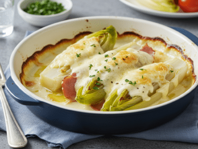 Endives au jambon sans lactose