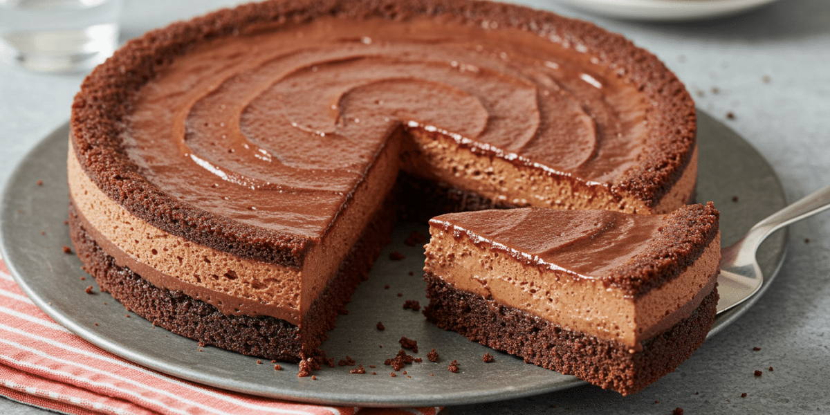 Entremet Chocolat Sans Lactose