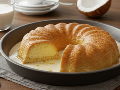 Flan coco au lait de coco sans sorbetière