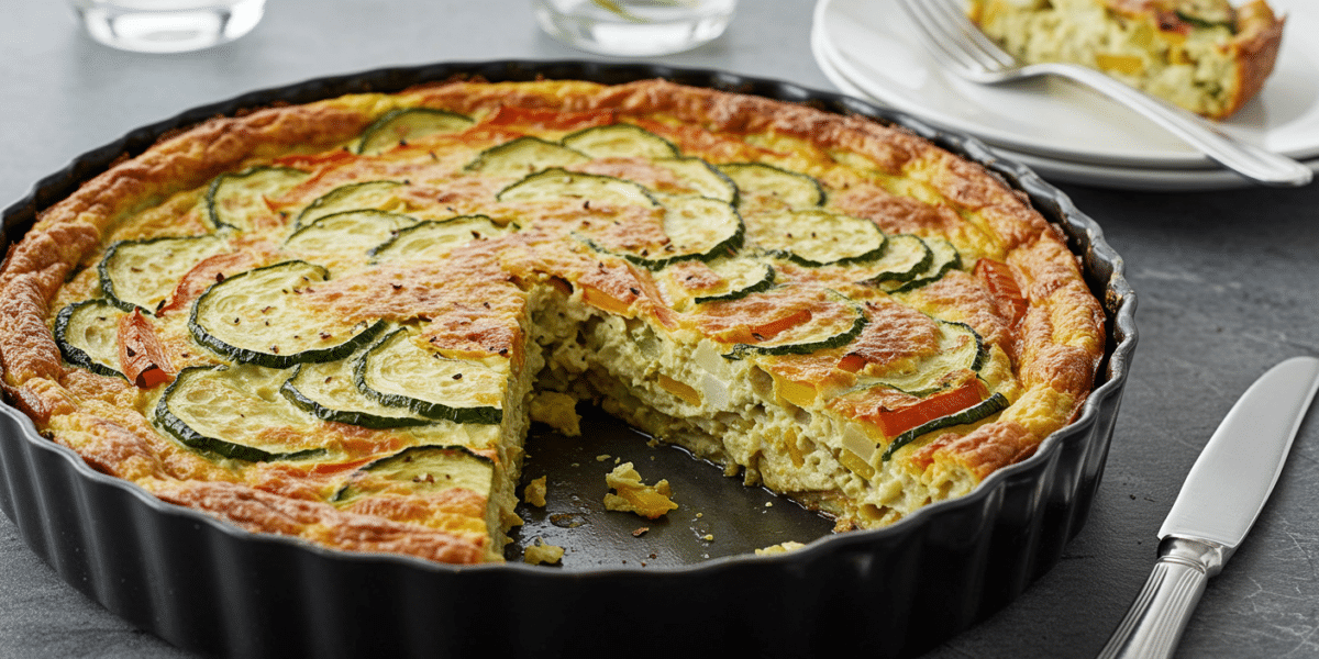 Flan de légumes sans lait, savoureux et léger