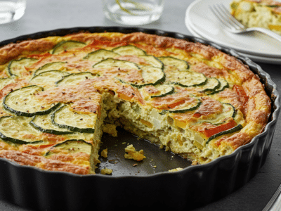 Flan de légumes sans lait, savoureux et léger