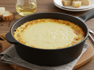 Fondue au Fromage Sans Lactose