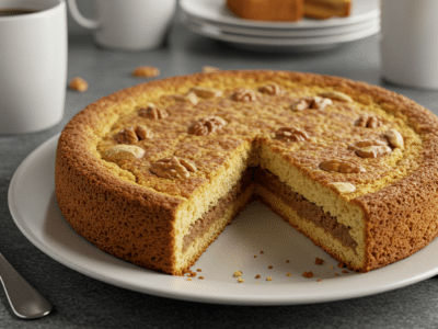 Gâteau Sec Sans Lactose aux Amandes et Vanille
