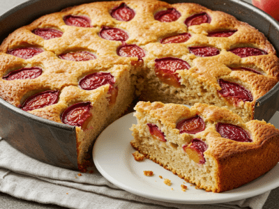 Gâteau moelleux à l&rsquo;abricot sans lait