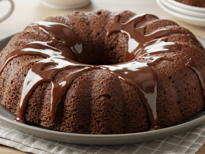 Glaçage au chocolat sans lactose