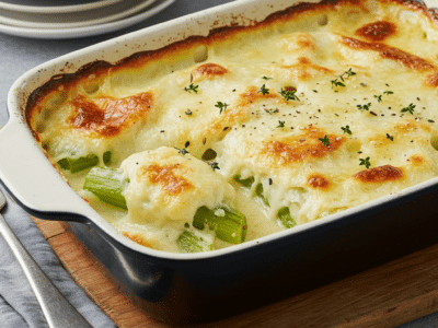 Gratin de fenouil sans lactose