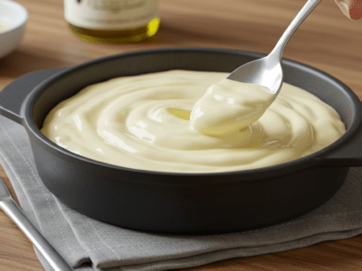 Mayonnaise végane maison sans œuf ni lait