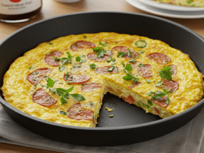 Omelette au Four Sans Lactose