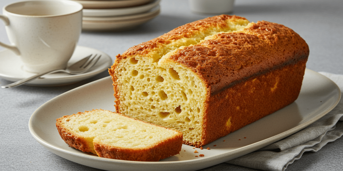Pain sucré sans lait moelleux et naturel