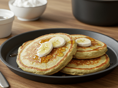 Pancakes au skyr sans lait : recette légère et gourmande