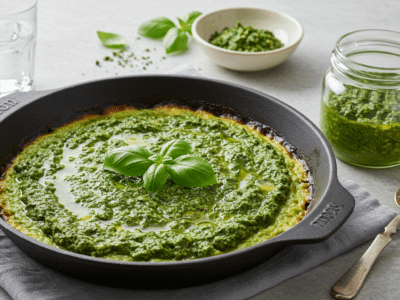 Pesto sans gluten et sans lactose maison