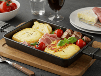 Raclette sans gluten et sans lactose