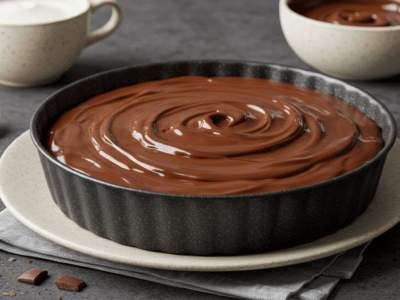 Recette de ganache au chocolat sans lait