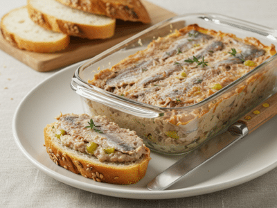 Rillette de Sardine Sans Gluten et Sans Lactose