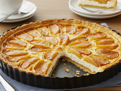 Tarte Normande sans lactose