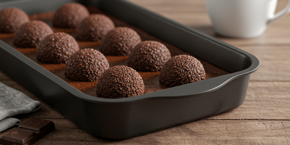 Truffes au chocolat sans lactose délicieuses et onctueuses