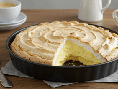Île flottante sans gluten et sans lactose