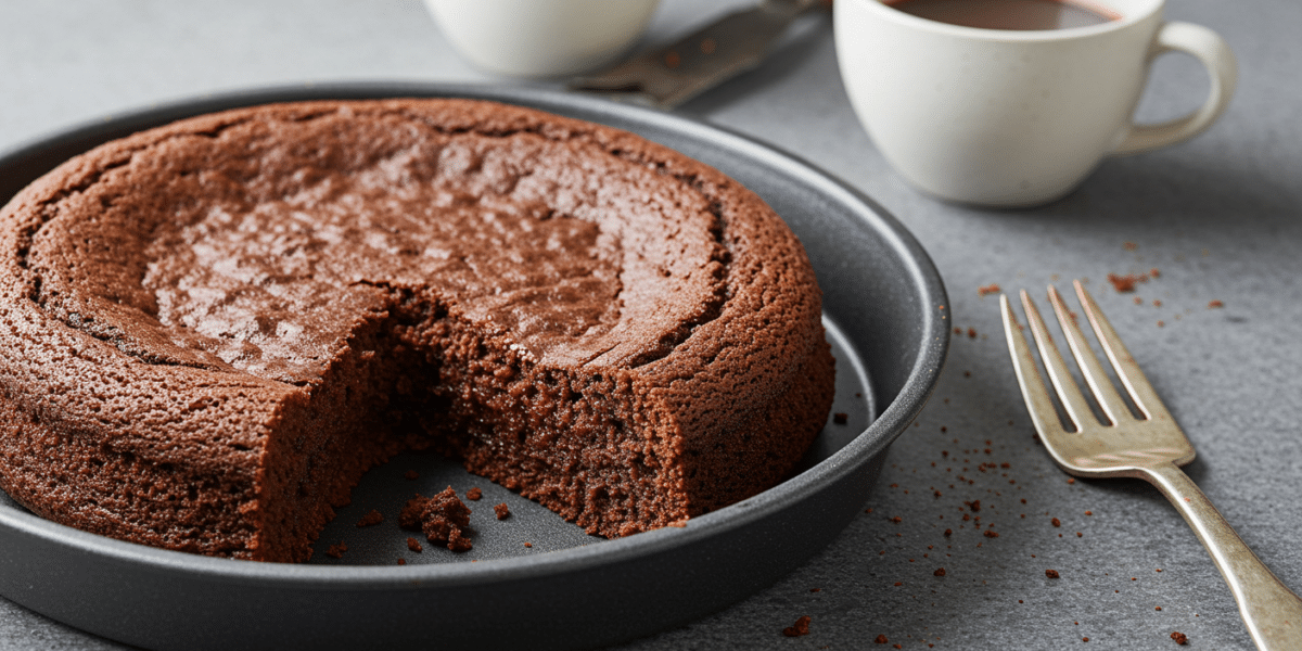 Fondant au chocolat sans gluten et sans lait