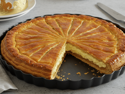 Galette des Rois à la Frangipane sans Gluten et sans Lait
