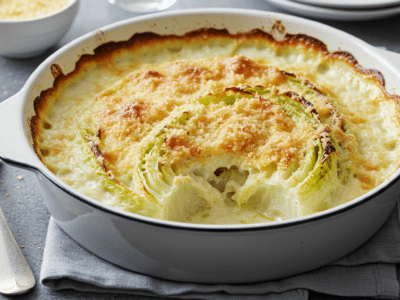 Gratin de chou-fleur sans lait