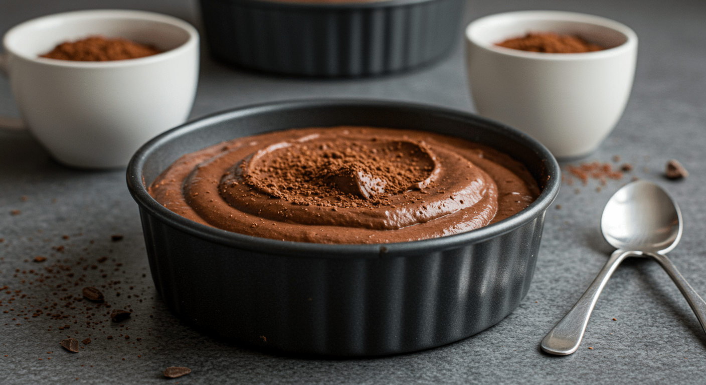 recette mousse au chocolat sans lait ni beurre gourmande