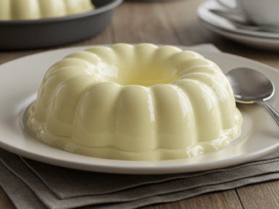 Panna Cotta sans Lait réalisée au Thermomix