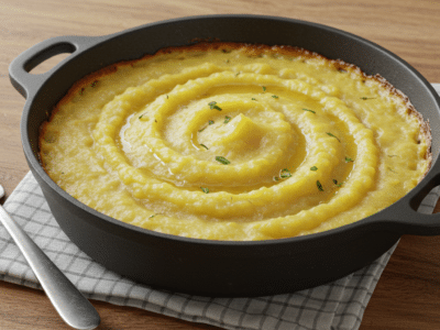 Purée de pommes de terre sans lait, onctueuse et légère
