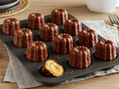 Recette de Cannelés Sans Pâte et Sans Lait