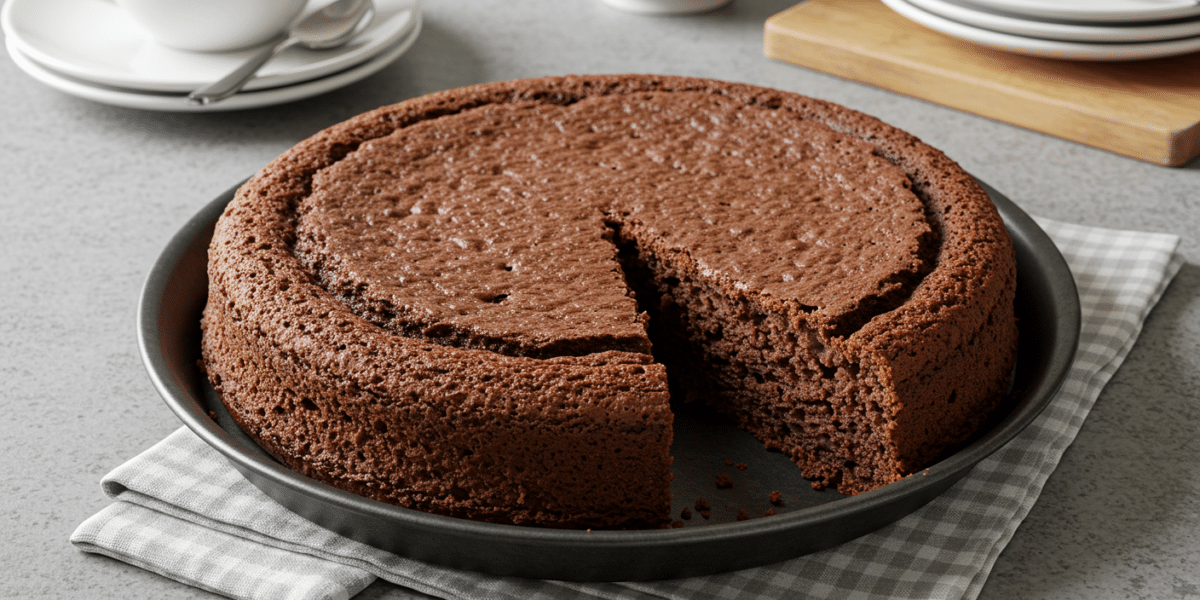 Recette de gâteau au chocolat sans lait moelleux