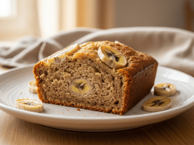 Banana Bread Sans Sucre Naturellement Sucré