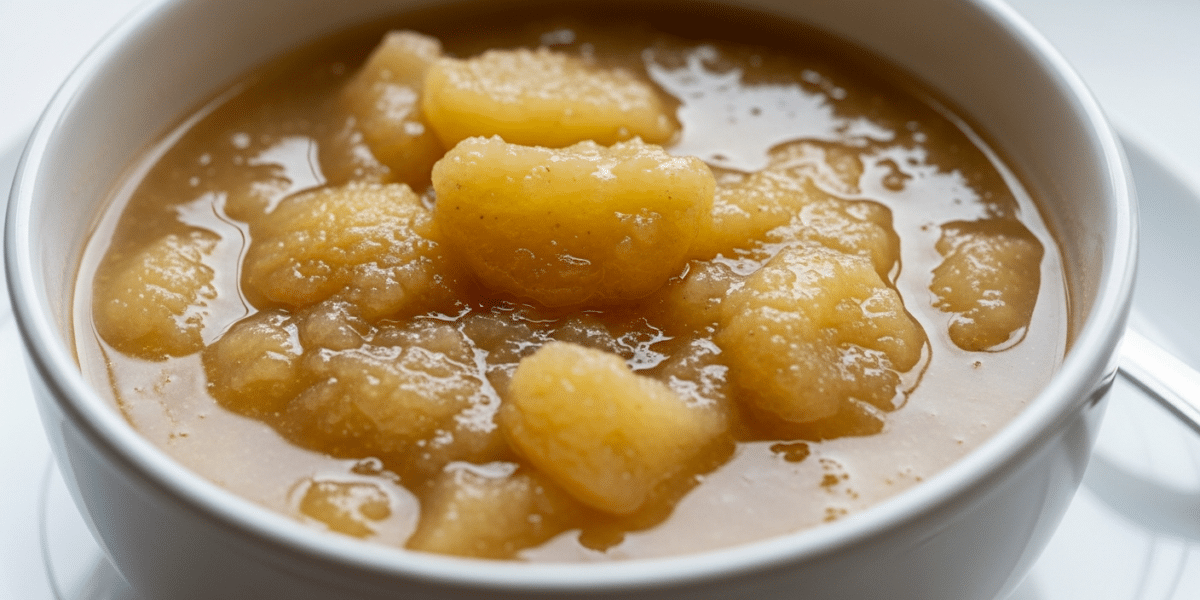 Compote de poire sans sucre ajouté