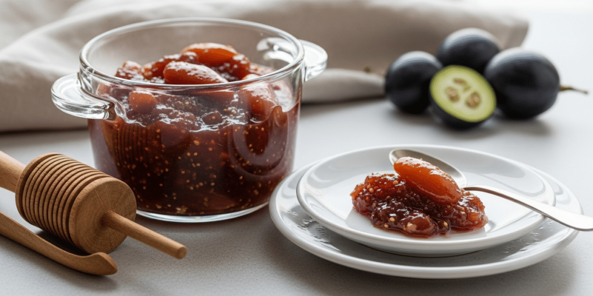 Confiture de figues sans sucre ajouté