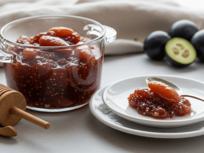Confiture de figues sans sucre ajouté