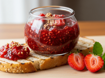 Confiture de Fraise Sans Sucre