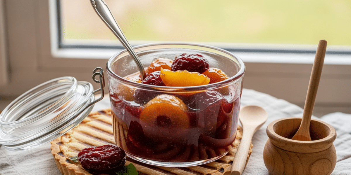 Confiture maison sans sucre ajouté