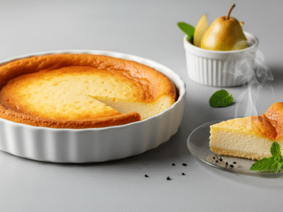 Flan sans sucre naturel à la vanille