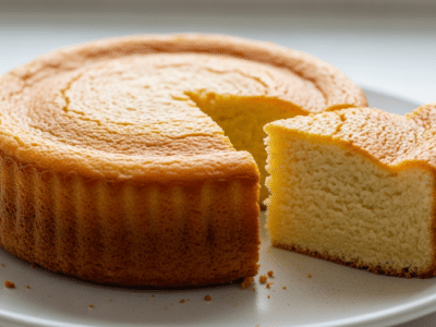 Gâteau au yaourt au soja moelleux et sain