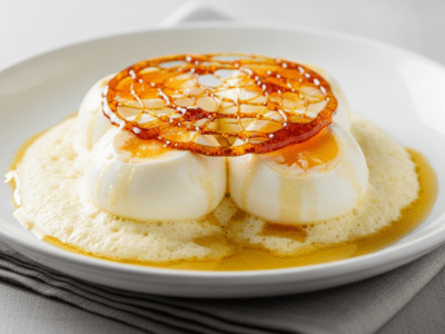 Île flottante sans sucre ajouté
