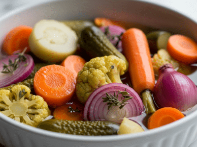 Pickles maison sans sucre – Recette saine et facile