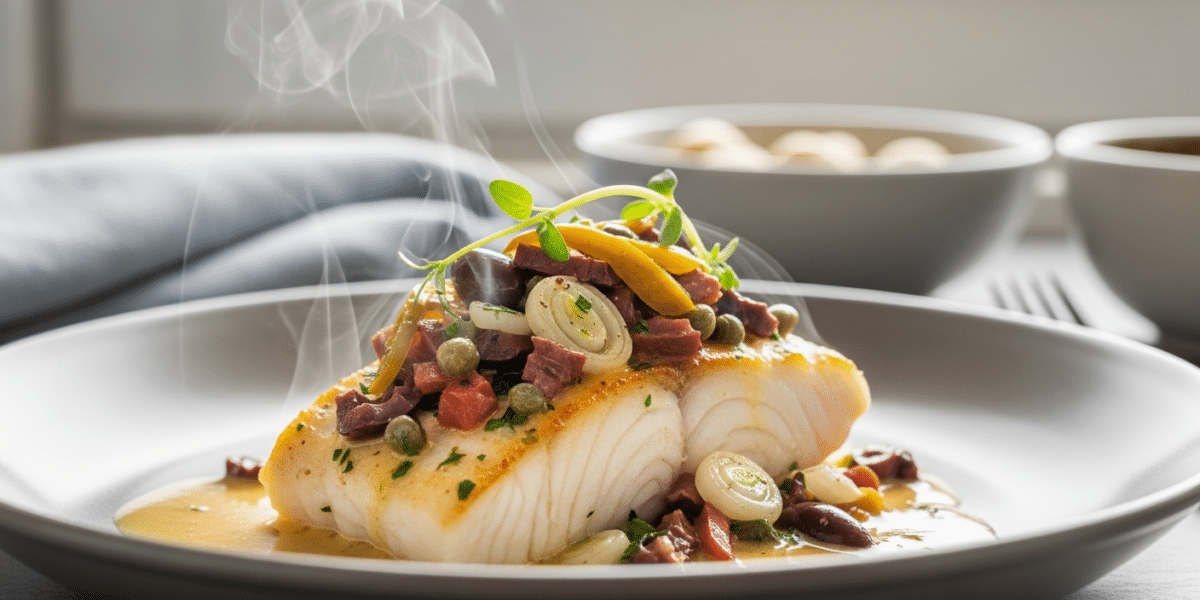 Poisson à la Bordelaise sans vin blanc
