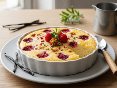 Pudding sans sucre naturel, délicieusement sain