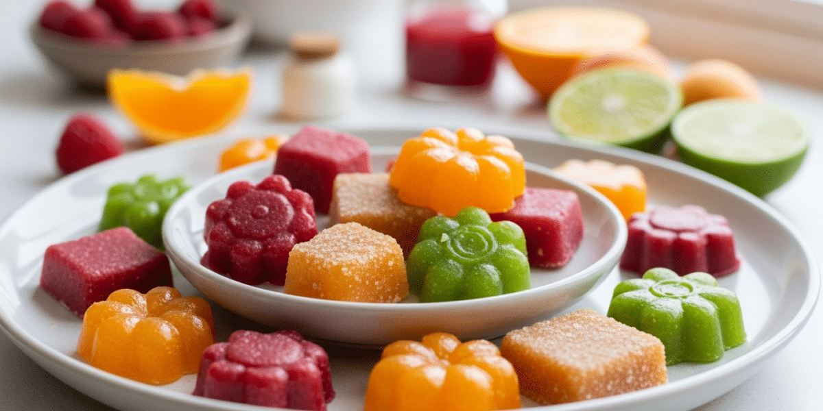 Recette de bonbons sans sucre maison au sirop de fruits