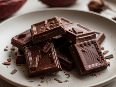 Recette de chocolat maison sans sucre ajouté