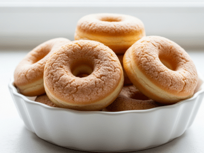 Recette de donuts sans sucre ajoutée