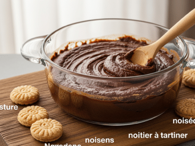 Recette de pâte à tartiner maison sans sucre ajouté