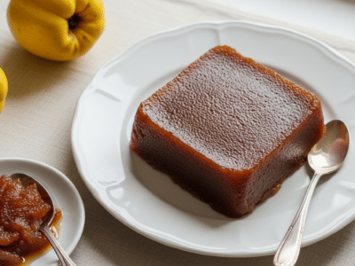 Recette de pâte de coing sans sucre ajouté
